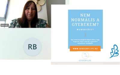 Előadás a szenzoros feldolgozási zavarról -Rózsaszentmártoni bölcsődék, óvoda és iskola