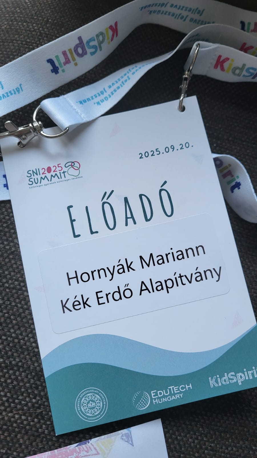 SNI Summitot a KidsSpirit szervezte a Nemzeti Közszolgálati Egyetemen